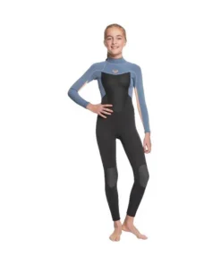 Neopreno Roxy Prologue Niña Back Zip CLOUD BLK/SUNGLOW