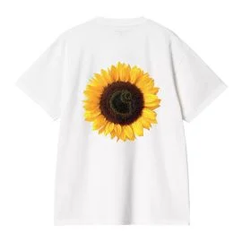 Camiseta Carhartt WIP Sunflower Blanca