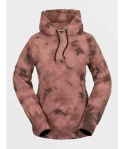 Volcom Costus pullover pink salt wash sudadera técnica de mujer