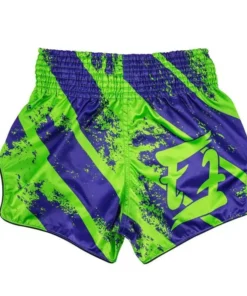 Short boxeo tailandés Fairtex BS1928 Street King Azul/Verde
