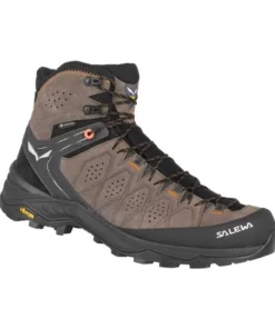 Botas Salewa Alp Trainer 2 Mid Gtx Hombre Brown Wallnut
