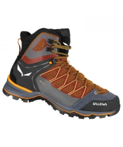 Botas Salewa MS MTN Trainer Lite Mid GTX Hombre Black Carrot