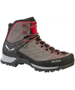 Botas Salewa MS Mtn Trainer Mid GoreTex Hombre Gris Rojo