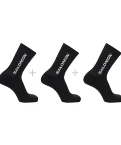 Calcetines Salomon Everyday Crew 3 Pack Black