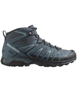 Botas Salomon X Ultra Pioneer Mid Gtx Hombre Ebony Stargazer
