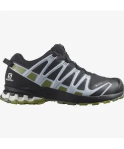 Zapatillas Salomon Xa Pro 3D V8 GTX Mujer Black Green Moss Zen Blue