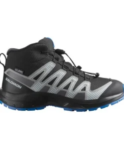 Botas Salomon Xa Pro V8 Mid WP J Niños Black Blue