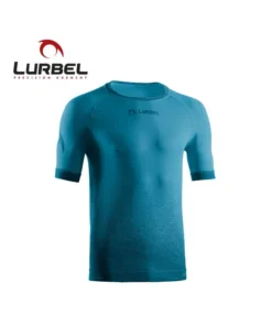 Samba short sleeves (Turquesa / negro) – Camiseta manga corta – Lurbel