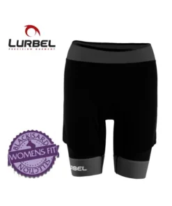 Samba shorts W (Negro/Marengo) – Pantalón corto deportivo mujer – Lurbel