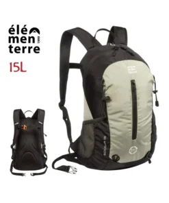 Sarawat (Black) – Mochila de 15 litros ideal para trekking – Elementerre