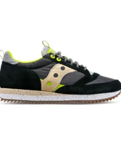 Zapatillas Saucony Jazz 81 Peak Premium Black Acid Lime