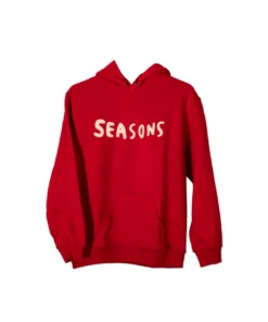 Sudadera Seasons Doodle Red