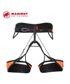 Sender Light (Vibrant Orange) – Arnes de escalada ligero para alto rendimiento – Mammut