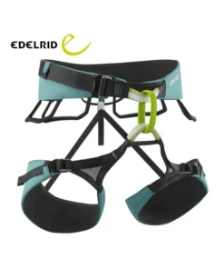 Sendero II (mineral blue) – Arnés de escalada con acolchado móvil – Edelrid