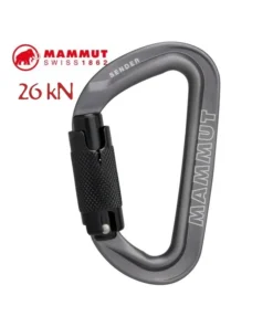 Sender Twistlock (Grey) – Mosquetón automatico 2 movimientos – Mammut