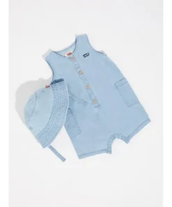 Set de Mono y Gorro Levi’s Para Bebé