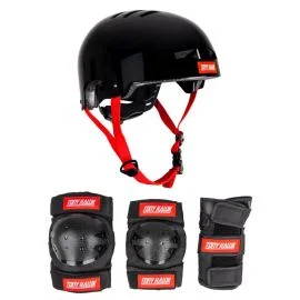 Set Protecciones de Skate Tony Hawk Junior Helmet & Padset