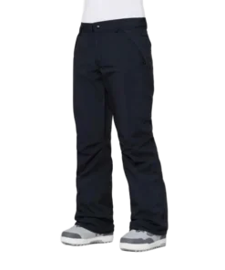 686 Standard shell black pantalón de snowboard de mujer
