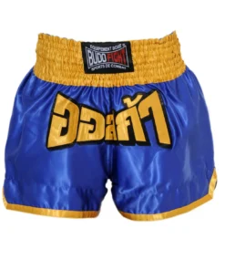 Short boxeo tailandés FIGHTER Azul & Amarillo
