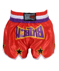 Short boxeo tailandés STAR Rojo & Violeta
