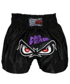 Short boxeo tailandés NO FEAR Negro