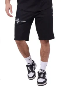Short Hombre ProjectxParis Negro Blanco