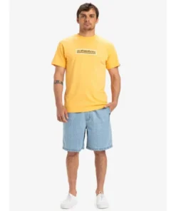 Short Quiksilver Taxer Denim Para Hombre