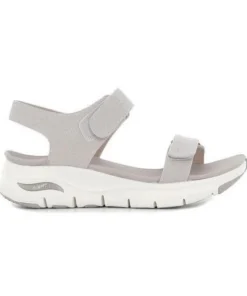 Sandalias Skechers Arch Fit Touristy Mujer Taupe