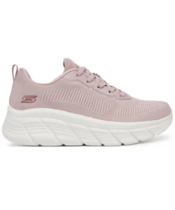 Zapatillas Skechers BOBS Sport B Flex Hi Flying HI Mujer Rosa