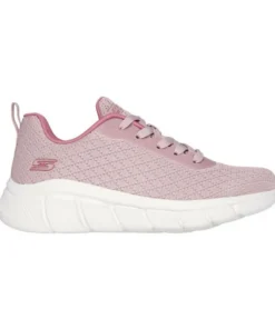 Zapatillas Skechers BOBS Sport B Flex Quick Pivot Mujer Blush