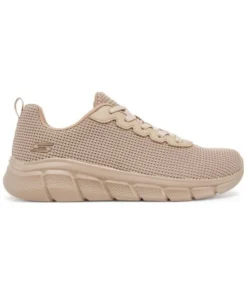 Zapatillas Skechers BOBS Sport B Flex Visionary Essence Mujer Beis