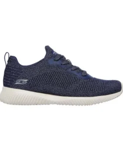 Zapatillas Skechers Bobs Squad Mujer Navy