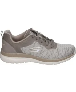 Zapatillas Skechers Bountiful Quick Path Mujer Taupe