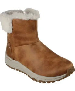 Botas Skechers Escape Plan Cozy Collab Mujer Chestnut