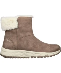 Botas Skechers Escape Plan Cozy Collab Mujer Taupe