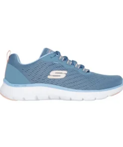 Zapatillas Skechers Flex Appeal 5.0 Mujer Azul