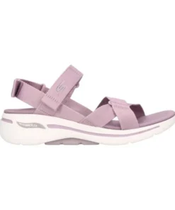 Sandalias Skechers Go Walk Arch Fit Mujer Lavanda