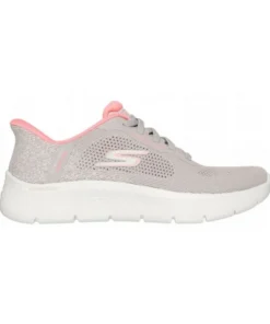 Zapatillas Skechers Go Walk Flex Slip-Ins Mujer Taupe Pink