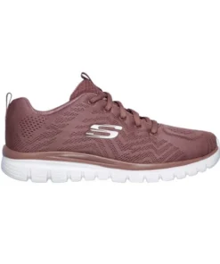 Zapatillas Skechers Graceful Get Connected Mujer Mauve