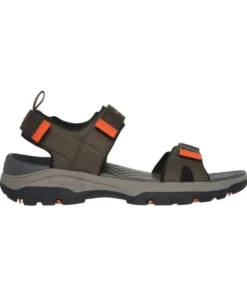 Sandalias Skechers Relaxed Fit Tresmen Ryer Hombre Oliva