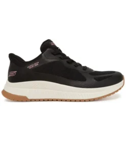Zapatillas Skechers Slip ins BOBS Squad 4 Mujer Black