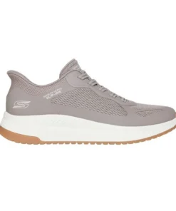 Zapatillas Skechers Slip ins BOBS Squad 4 Mujer Taupe