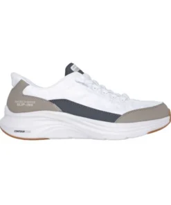 Zapatillas Skechers Slip-ins: Contour Foam – Cozy Fit Hombre Blanco