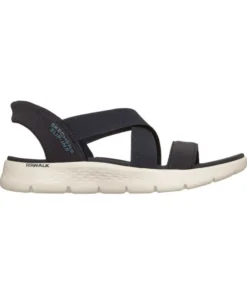 Sandalias Skechers Slip-ins: GO WALK Flex Sandal – Glimmer Mujer Navy