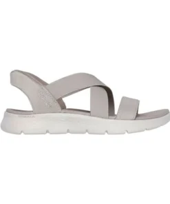 Sandalias Skechers Slip-ins: GO WALK Flex Sandal – Glimmer Mujer Taupe