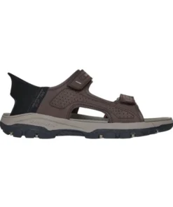 Sandalias Skechers Slip-ins Relaxed Fit Tresmen Reece Hombre Chocolate