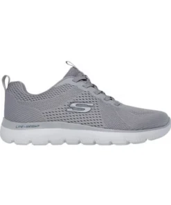Zapatillas Skechers Summits Eckler Hombre Gris Azul