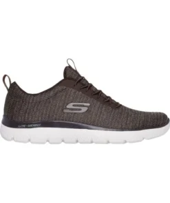 Zapatillas Skechers Summits Sorenz Hombre Marrón Negro