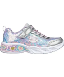 Zapatillas Skechers Sweetheart Lights Let’s Shine Niños Silver Multi