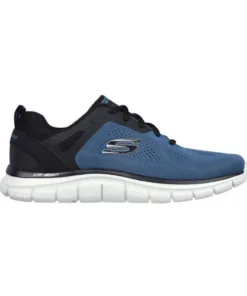 Zapatillas Skechers Track Broader Hombre Azul